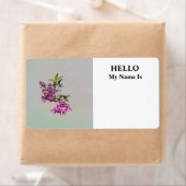 Rosa Lilacs und Blätter (Insitu)
