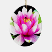 Rosa Lilie Keramik Ornament (Rechts)