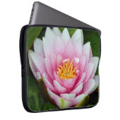 Rosa Lilie Laptopschutzhülle (Vorne Rechts)