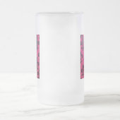 Rosa Lilie Mattglas Bierglas (Mittel)