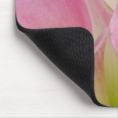 Rosa Lilie Mousepad (Ecke)