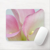 Rosa Lilie Mousepad (Mit Mouse)