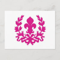 Rosa Lilie..postcard