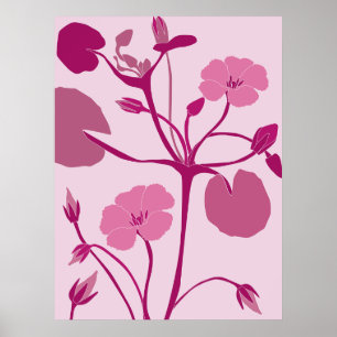 Rosa Lilie Poster