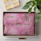 rosa Lilie Seidenpapier (Geschenk)