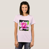 Rosa Lilie T-Shirt (Vorne ganz)