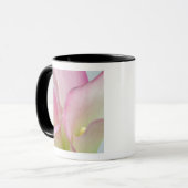 Rosa Lilie Tasse (Vorderseite Links)