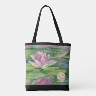 Rosa Lilien, Lilien-Auflagen, Tasche