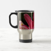 Rosa Lilien-Tasse Reisebecher (Links)