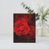 Rosa Lilli Marleen: Postkarte (Stehend Vorderseite)