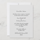 Rosa Limette Feiertagskarte (Rückseite)