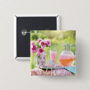 Rosa Limonade Button