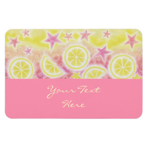 Rosa Limonade erstklassiges Magnetrosa "Ihres Magnet