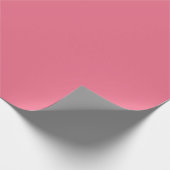 rosa Limonade-Farbtrend  Geschenkpapier (Ecke)