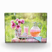 Rosa Limonade Fotoblock (Vorderseite)