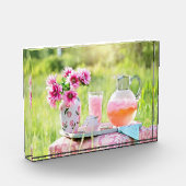 Rosa Limonade Fotoblock (Links)