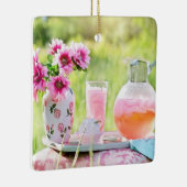 Rosa Limonade Keramikornament (Rechts)