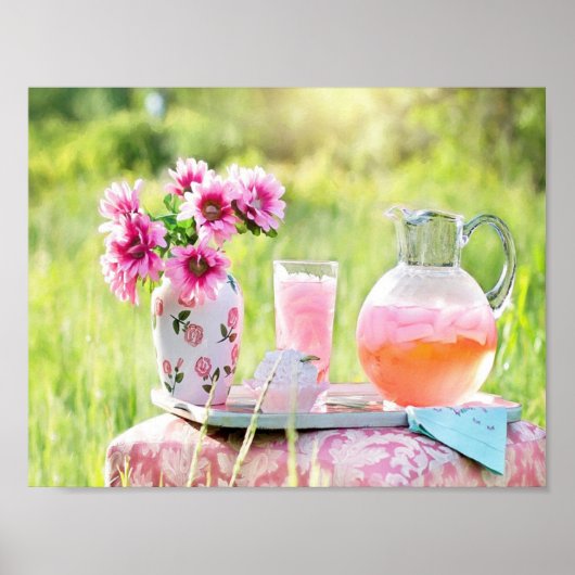 Rosa Limonade Poster (Vorne)