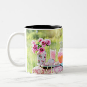 Rosa Limonade Zweifarbige Tasse