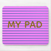 Rosa Linde Mousepad (Vorne)