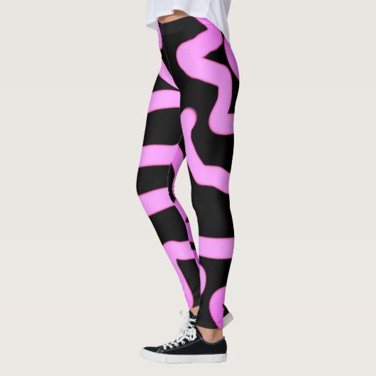 rosa Linie Leggings (Links)