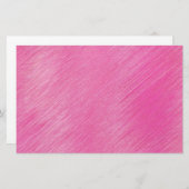 Rosa Linien Briefpapier (Vorne/Hinten)