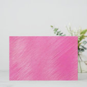 Rosa Linien Briefpapier (Stehend Vorderseite)