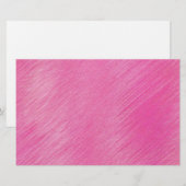 Rosa Linien Briefpapier (Vorne/Hinten)