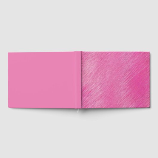 Rosa Linien Gästebuch (Voll)