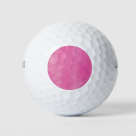 Rosa Linien Golfball