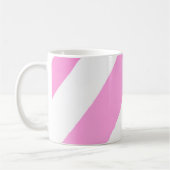 Rosa Linien Kaffeetasse (Links)