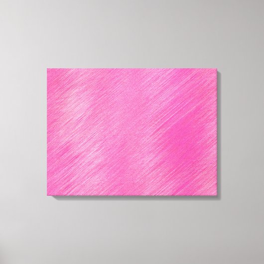 Rosa Linien Leinwanddruck (Vorderseite)