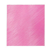 Rosa Linien Notizblock (Vorderseite)