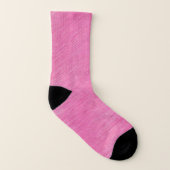 Rosa Linien Socken (Rechts - Außen)