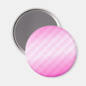 Rosa Linien und Sterne: Magnet (Vorderseite/Rückseite)