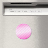 Rosa Linien und Sterne: Magnet (In Situ (Geschirrspüler))