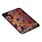 Rosa Links Magnet (Rechte Seite)