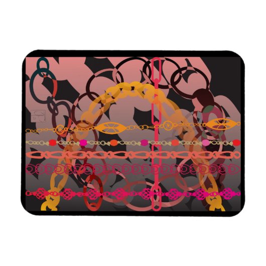 Rosa Links Magnet (Horizontal)