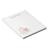 Rosa Lion Tablette Notizblock (angewinkelt)