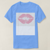 Rosa Lippen 1 T-Shirt (Design vorne)