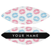 Rosa Lippen, blaue Lippen, Kuss, Ihr Name, persona Football (Paneele)