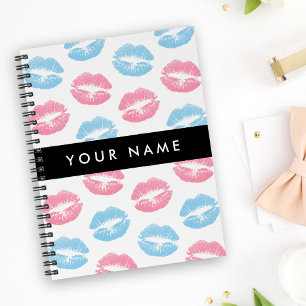 Rosa Lippen, blaue Lippen, Kuss, Ihr Name, persona Planer