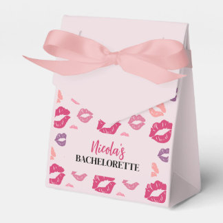 Rosa Lippen Kiss Junggeselinnen-Abschied Gefallen Geschenkschachtel