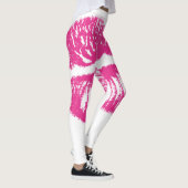 Rosa Lippen Leggings (Rechts)