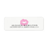 Rosa Lippen | PERSONALISIERTE RÜCKSENDEADRESSE (Vorne)