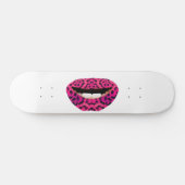 Rosa Lippen Skateboard (Horizontal)