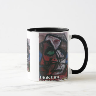 Rosa Lippen Tasse