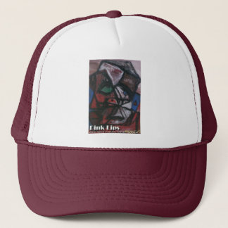 Rosa Lippen Truckerkappe