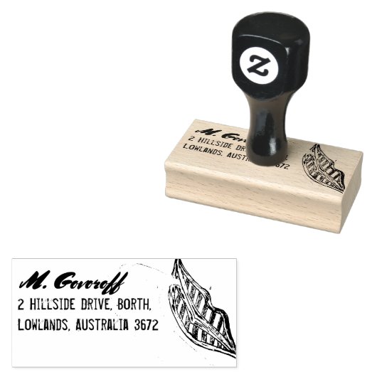 Rosa Lippen und ein Wort Baloon oder Zunge Gummistempel (Stempel)