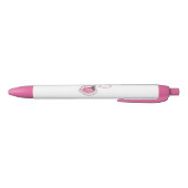 Rosa Lippenstift Kugelschreiber (Unterseite)